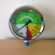 100mm Pressure Gauge - 0-25bar