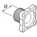 Male Bed Flange For Valve Series 463 - 463000.040