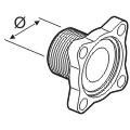 Male Bed Flange For Valve Series 463 - 463000.140