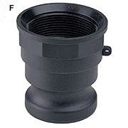 Male Cam Coupler with Female Thread